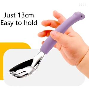 Kid’s Spoon Or Fork and Toy-in-1